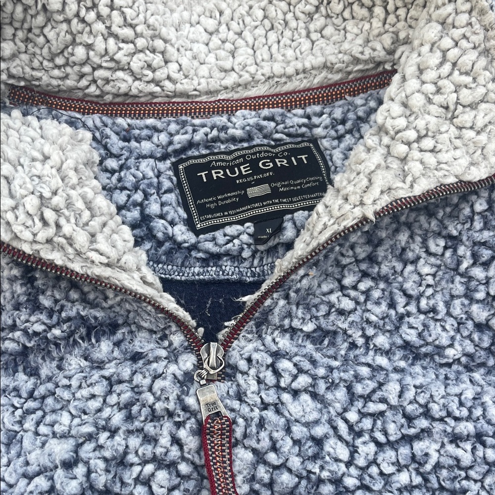 True Grit Heathered Fleece Zip-Up